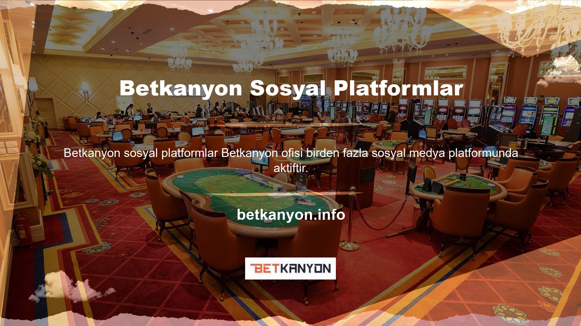 Twitter, Instagram ve Facebook en popüler olanlardır